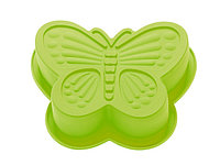 Форма для выпечки, силиконовая, бабочка, 16.5 х 13.5 х 3.5 см, зеленая, PERFECTO LINEA