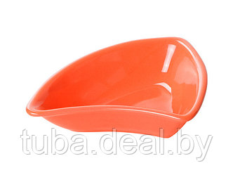 Салатник керамический, 160 мм, треугольный, серия Бурса, оранжевый, PERFECTO LINEA (Супер цена!)