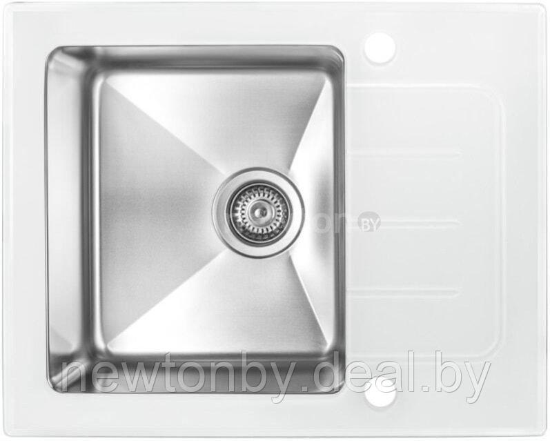 Кухонная мойка ZorG GS 6250 (белый) - фото 1 - id-p188183329