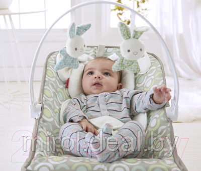 Детский шезлонг Fisher-Price Comfort Curve Bouncer / DKF64 - фото 4 - id-p218629656