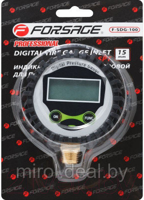 Индикатор давления Forsage F-SDG-100 - фото 2 - id-p218629837
