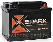 Автомобильный аккумулятор Spark 500A (EN) L+ SPA60-3-L (60 А·ч)