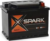 Автомобильный аккумулятор Spark 500A (EN) R+ SPA60-3-R (60 А·ч)