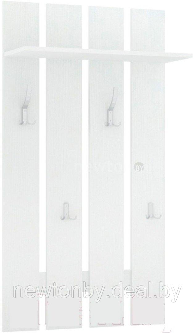 Вешалка для одежды Кортекс-мебель Лара ВП2 (белый) - фото 1 - id-p218633619