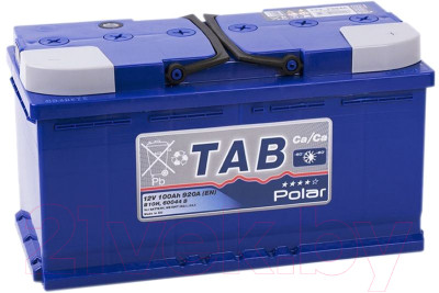 Автомобильный аккумулятор TAB Polar Blue 100 R / 121100 - фото 1 - id-p218636684
