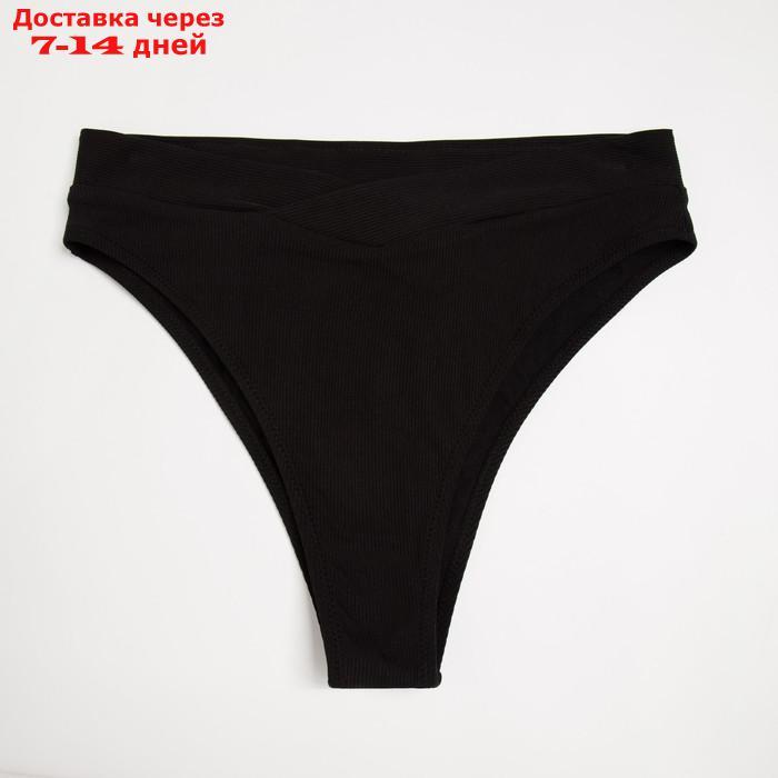 Трусы купальные женские MINAKU завышенные, цвет чёрный, размер 42 - фото 5 - id-p217825091