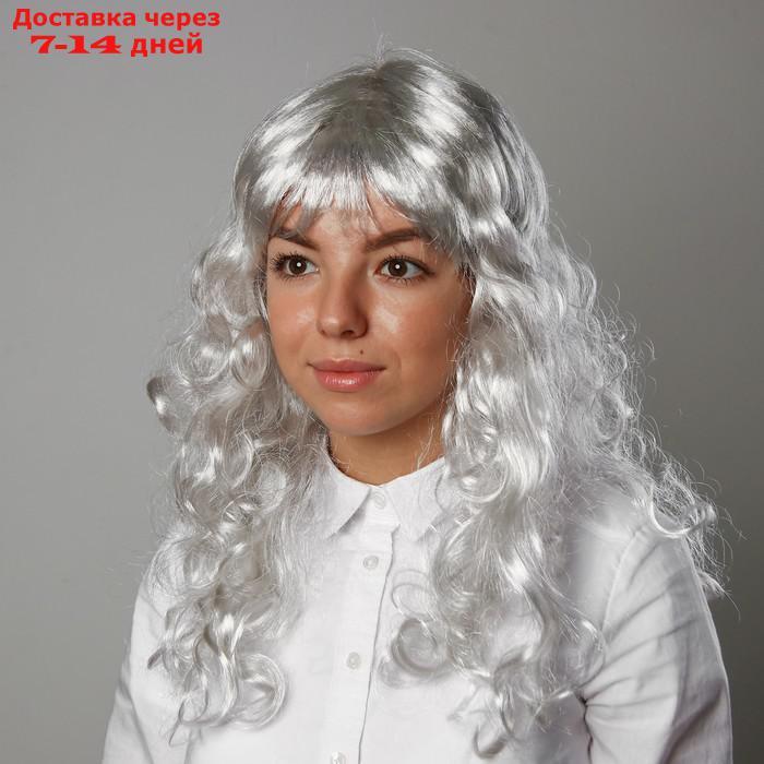 Карнавальный парик "Блондинка", кудрявые концы, 120 г - фото 1 - id-p218619254