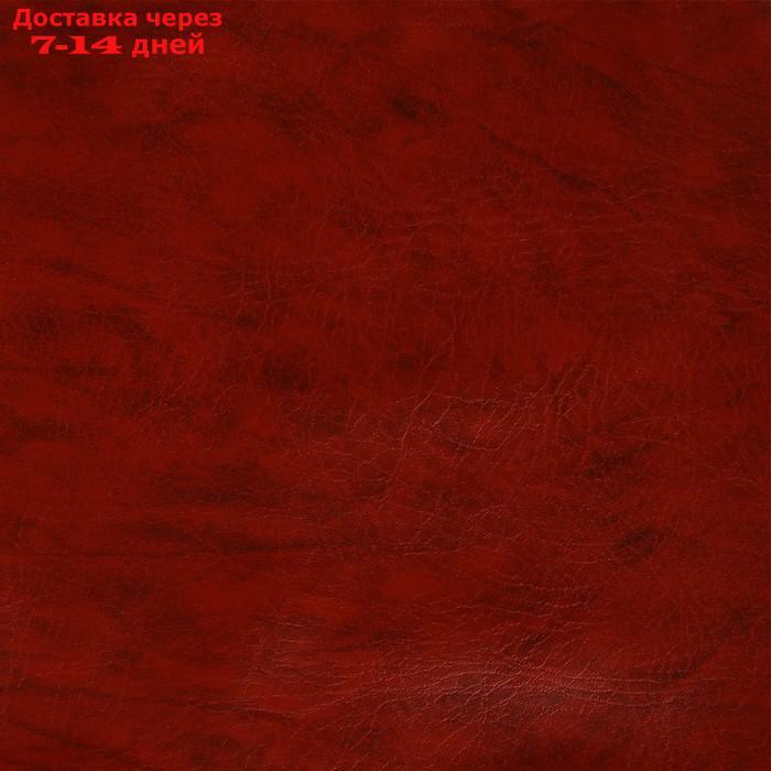 Комплект для обивки дверей 110 × 205 см: иск.кожа, поролон 5 мм, гвозди, струна, рыжий, "Рулон" - фото 2 - id-p218620228