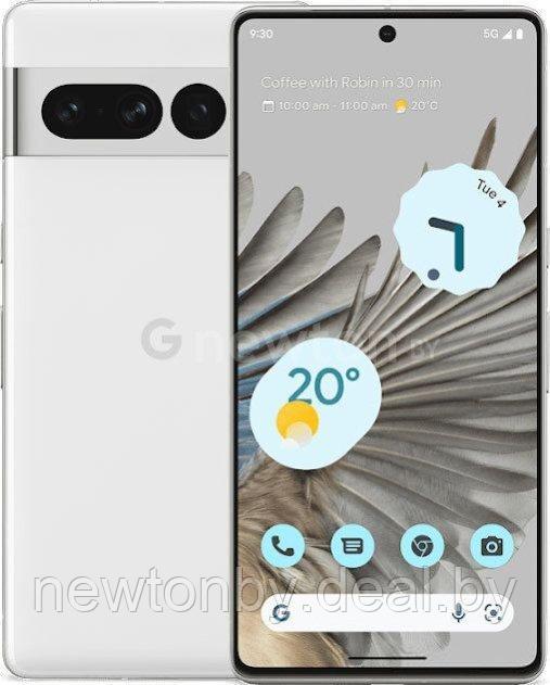 Смартфон Google Pixel 7 Pro 12GB/128GB (снег) - фото 1 - id-p218637998