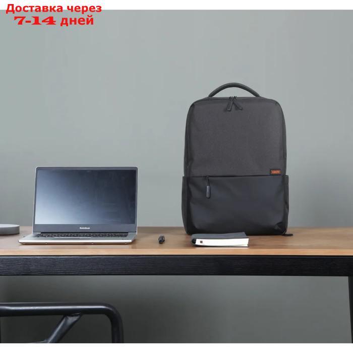 Рюкзак для ноутбука Xiaomi Commuter Backpack (BHR4903GL), до 15.6", 2 отделения, 21 л, серый - фото 3 - id-p218621436