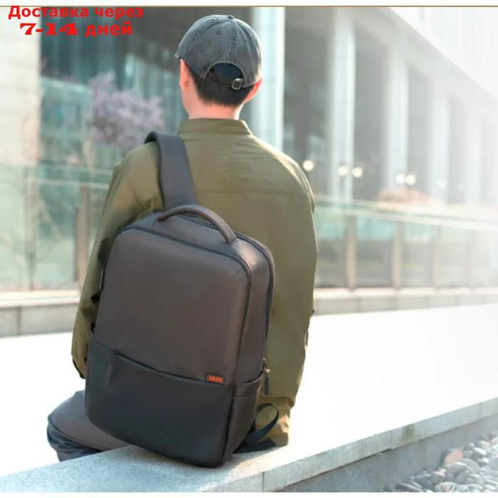 Рюкзак для ноутбука Xiaomi Commuter Backpack (BHR4903GL), до 15.6", 2 отделения, 21 л, серый - фото 5 - id-p218621436