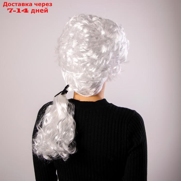 Карнавальный парик "Граф", 110 г, длина парика 47 см - фото 2 - id-p218620542