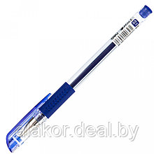 Ручка гелевая "Daily" 0,5 мм, корпус прозрачный, стерж. синий