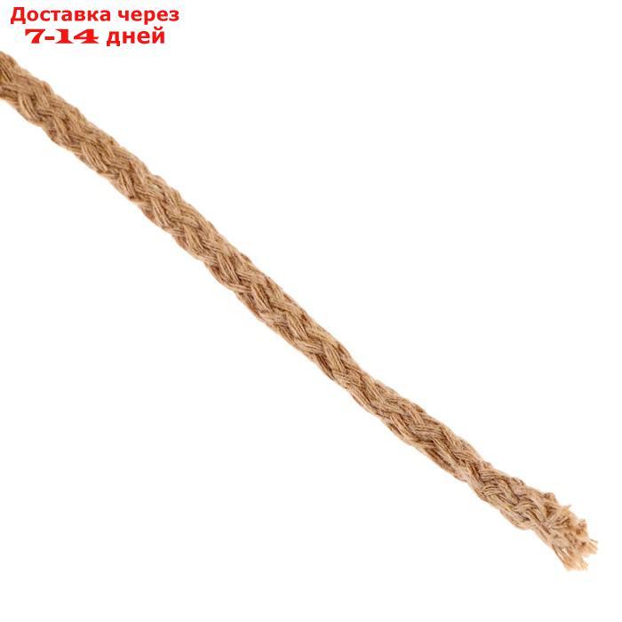 Шнур для вязания "Пухлый" 100% хлопок ширина 5мм 100м (св.бежевый) - фото 2 - id-p218620575
