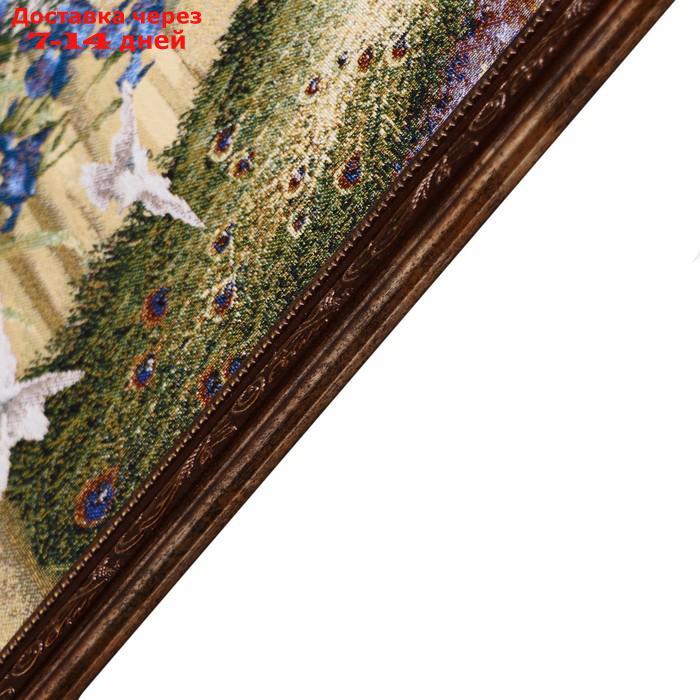 Гобеленовая картина "Павлиний дуэт" 40х55 см - фото 2 - id-p218620615
