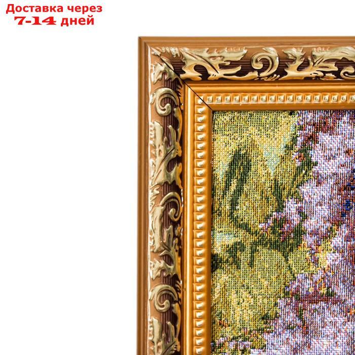 Гобеленовая картина "Павлиний дуэт" 40х55 см - фото 6 - id-p218620615