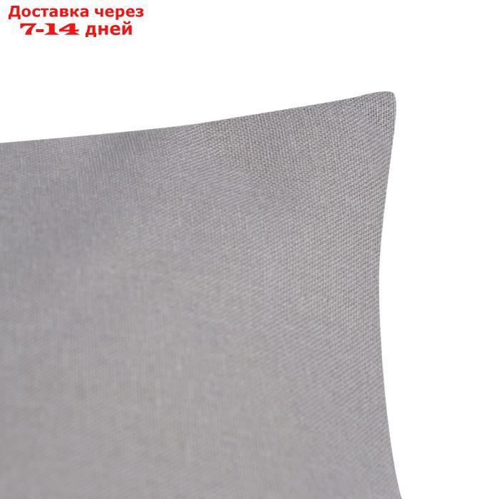 Наволочка Этель 70х70 см, цвет серый, , 100% хлопок - фото 2 - id-p218621640