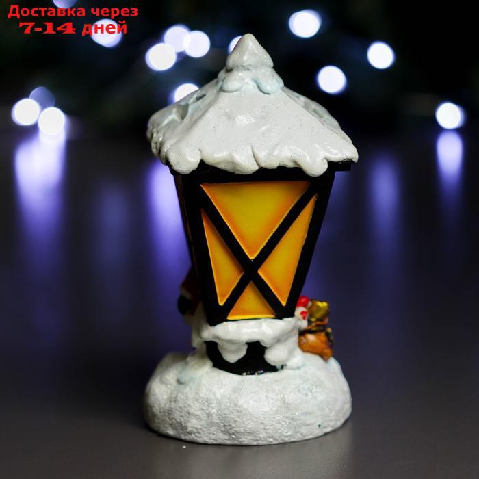 Фигура с подсветкой "Дед Мороз фонарь" 9,5х10х17,5см - фото 3 - id-p218620637
