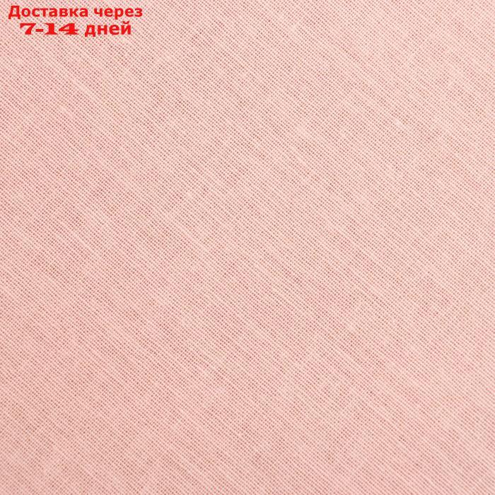 Простыня Этель 150*220 см, цв. розовый, поплин, 100 % хлопок - фото 2 - id-p218621675
