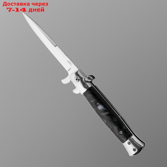 Нож складной полуавтоматический, 22,5см, клинок 9,5см - фото 1 - id-p218619791