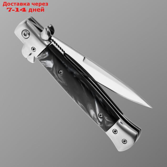 Нож складной полуавтоматический, 22,5см, клинок 9,5см - фото 3 - id-p218619791