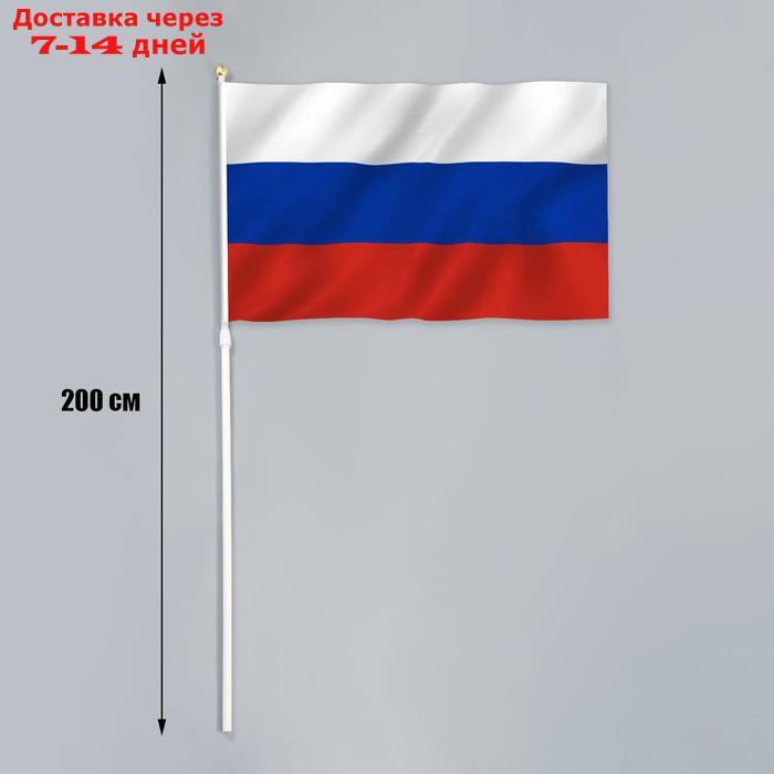 Держатель для флага выдвижной, пластиковый, 2 м - фото 1 - id-p218621752