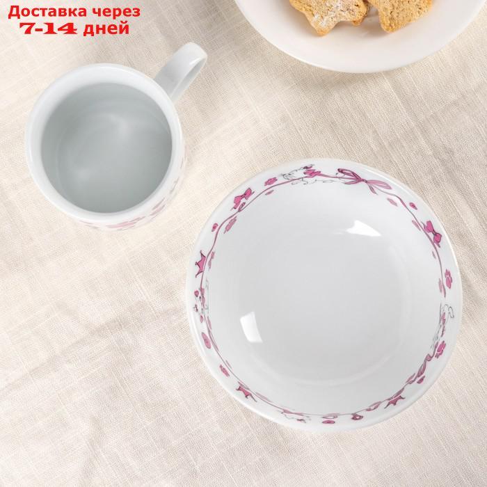 Набор детской посуды "Мари" 2 предмета: салатник, кружка, Коты Аристократы, - фото 5 - id-p218621784