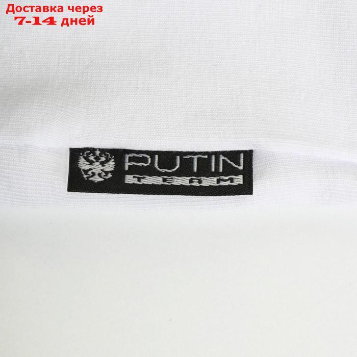 Толстовка Putin team, герб, белая, размер 54-56 - фото 7 - id-p218621804