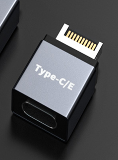 Переходник USB Type E папа на USB Type C мама - фото 1 - id-p218641086