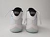 Баскетбольные кроссовки Air Jordan 11 Retro white, фото 6