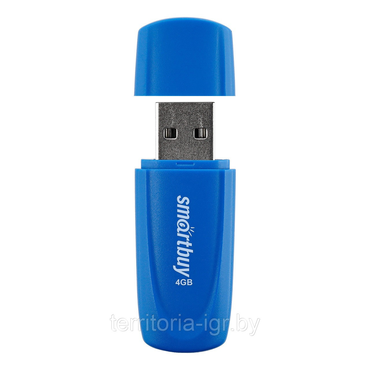 USB-накопитель 8Gb Scout SB008GB2SCB голубой Smartbuy - фото 4 - id-p218641278