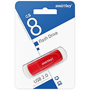 USB-накопитель 8Gb Scout SB008GB2SCR красный Smartbuy