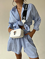 Женская сумка Karl Lagerfeld, белый (LUX копия)