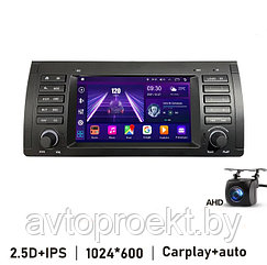 Штатная магнитола 7″ Android для BMW 5-Series(E39) 1995-2003, X5(E53) 1999-2006 TS7 2/32Gb IPS AHD MirrorLink