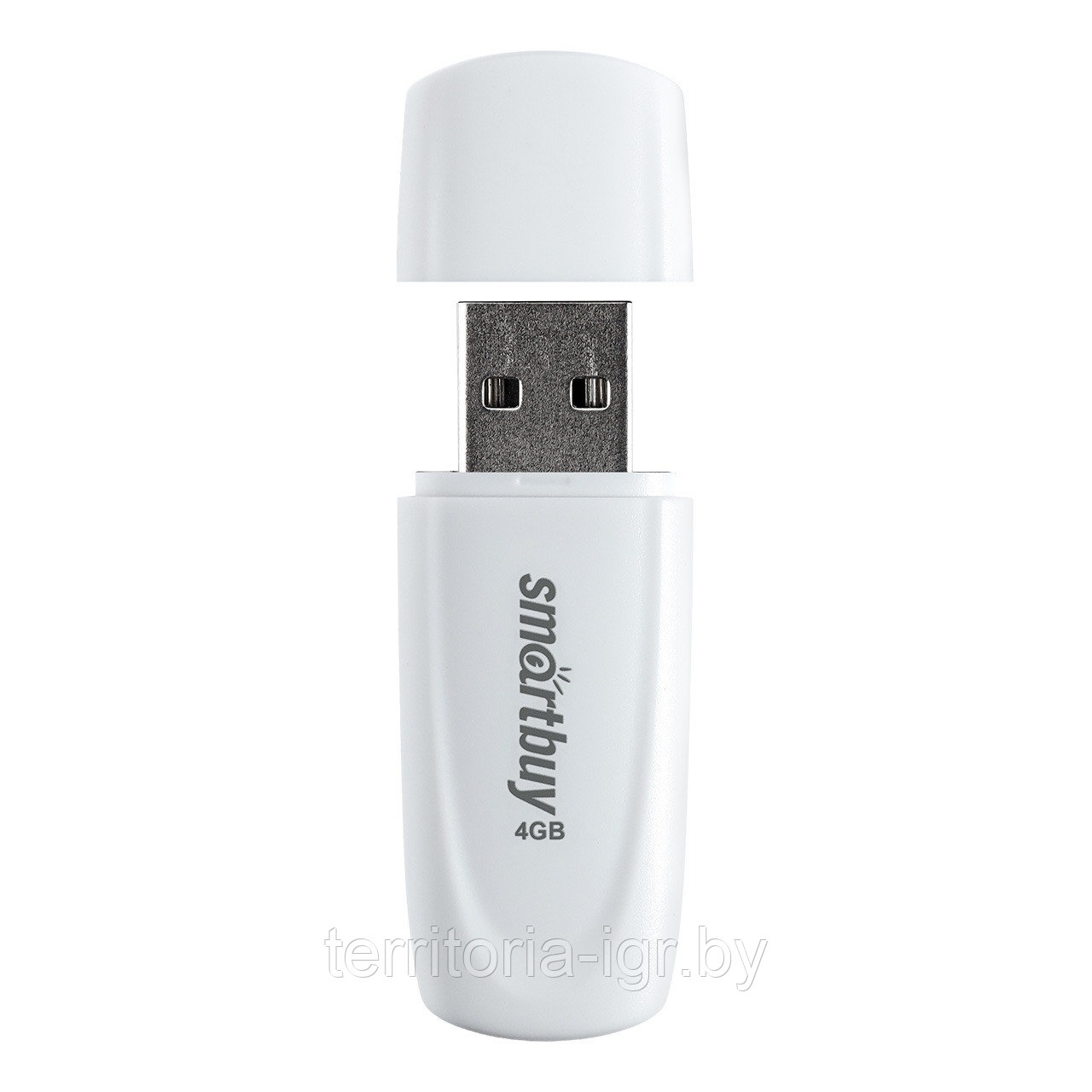 USB-накопитель 8Gb Scout SB008GB2SCW белый Smartbuy - фото 2 - id-p218641302