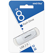 USB-накопитель 8Gb Scout SB008GB2SCW белый Smartbuy