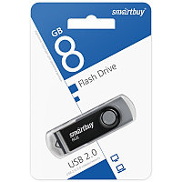 USB-накопитель 8Gb Twist SB008GB2TWK черный Smartbuy