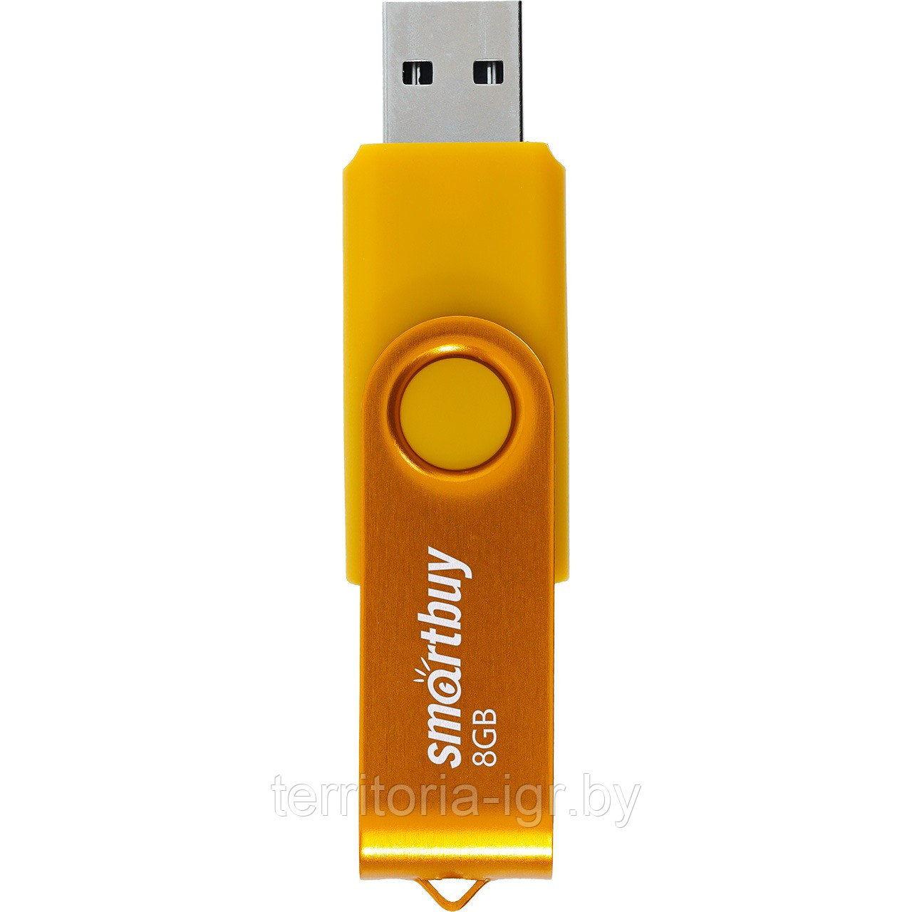 USB-накопитель 8Gb Twist SB008GB2TWY желтый Smartbuy - фото 3 - id-p218641347