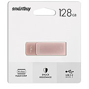 USB-накопитель 128Gb M1 Metal Apricot SB128GM1A USB 3.0 металл розовый Smartbuy