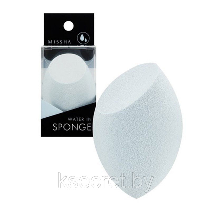 Спонж для нанесения макияжа MISSHA Water In Sponge - 1 шт - фото 1 - id-p218655284