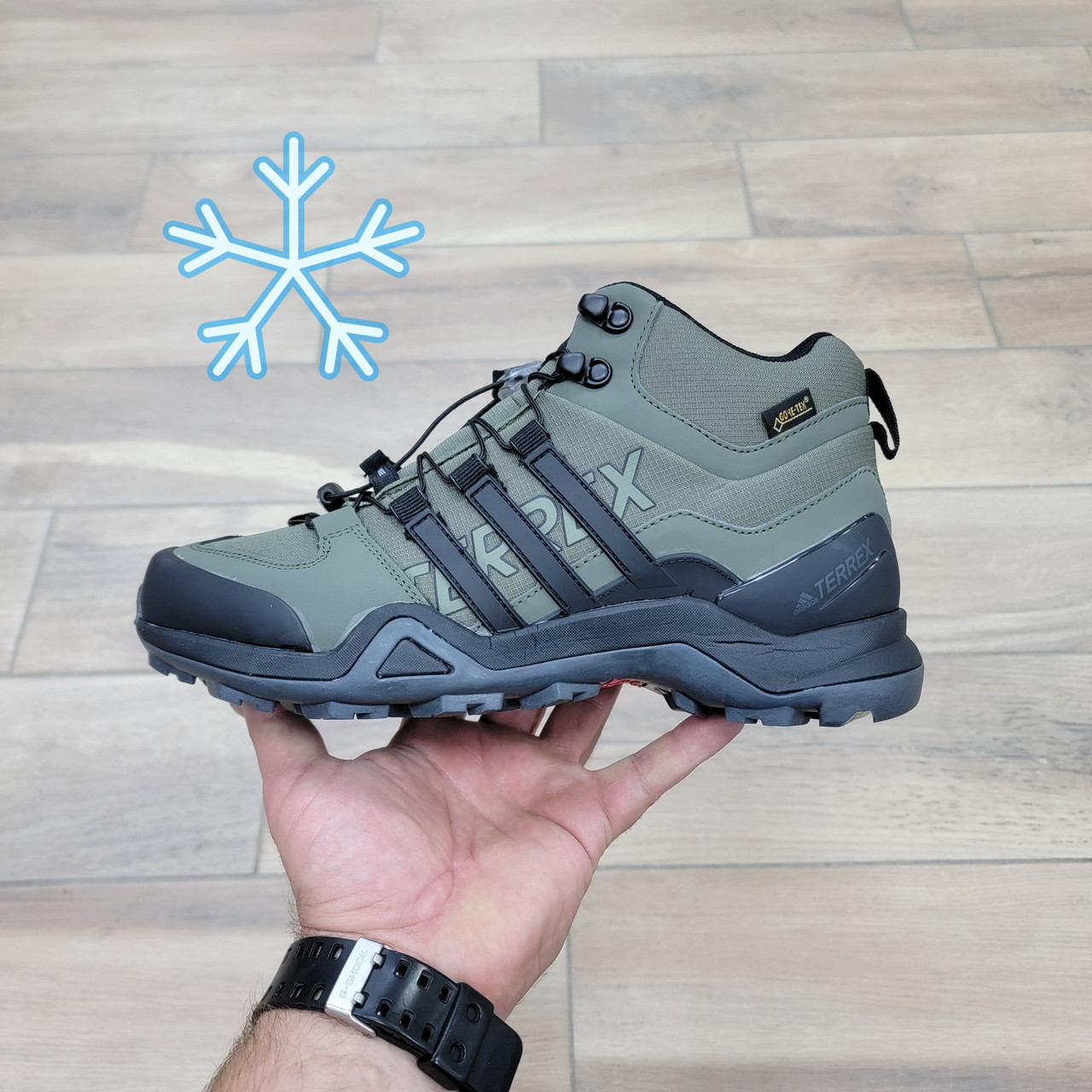Кроссовки Adidas Terrex Swift Mid Khaki