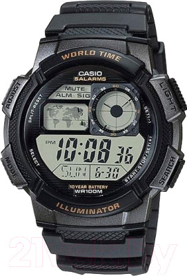 Часы наручные мужские Casio AE-1000W-1A - фото 1 - id-p218655651