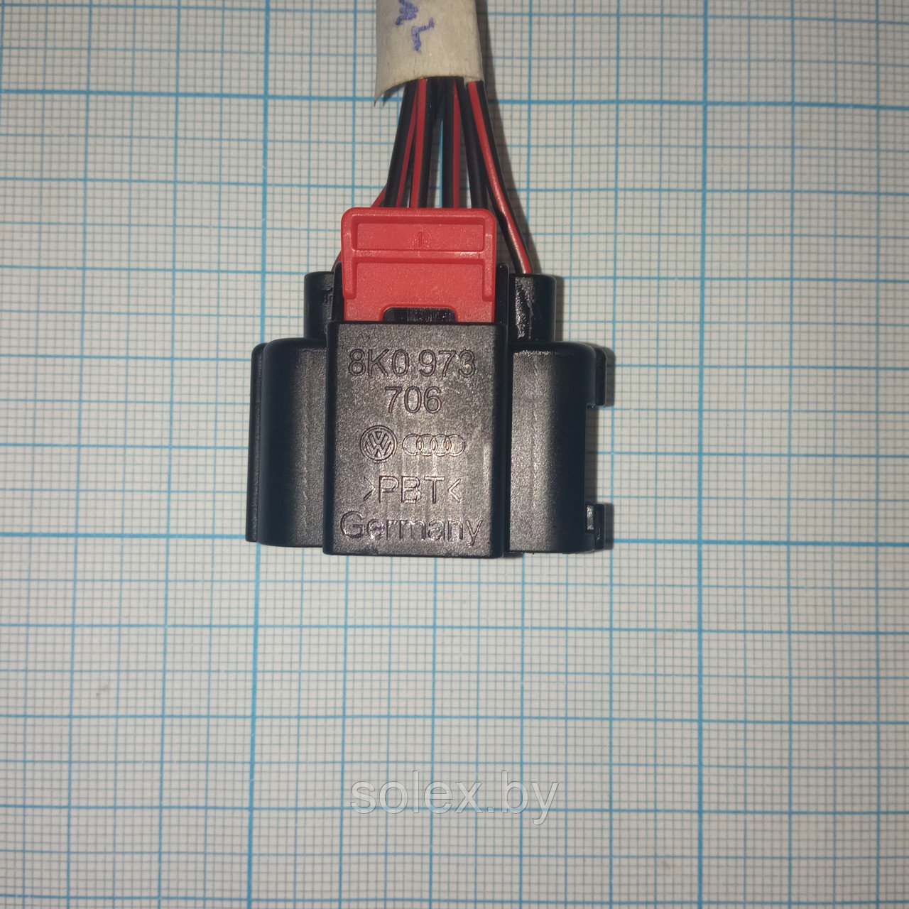 Фишка 6-pin датчик педали газа Skoda Octavia 1.9 TDi - фото 3 - id-p200807735