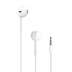 Наушники с микрофоном для Apple iPhone EarPods с разъёмом 3.5 мм MNHF2