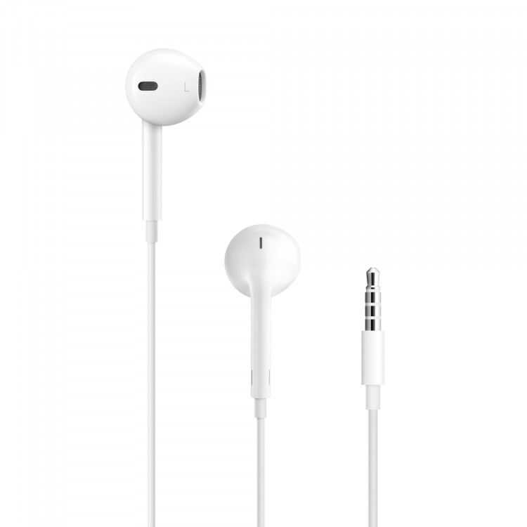 Наушники с микрофоном для Apple iPhone EarPods с разъёмом 3.5 мм MNHF2 - фото 1 - id-p218656142