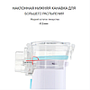 Компактный бесшумный ультразвуковой ингалятор Medical MESH Nebulizer CK-AT019 с насадками для детей и взрослых, фото 8