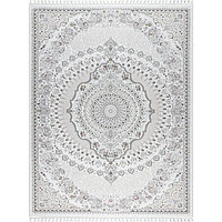 Ковёр прямоугольный Kirmanshah 38861A, размер 80x150 см, цвет white/white