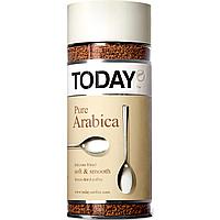 Кофе Today Pure Arabica сублимированный растворимый стеклобанка 95 г Германия