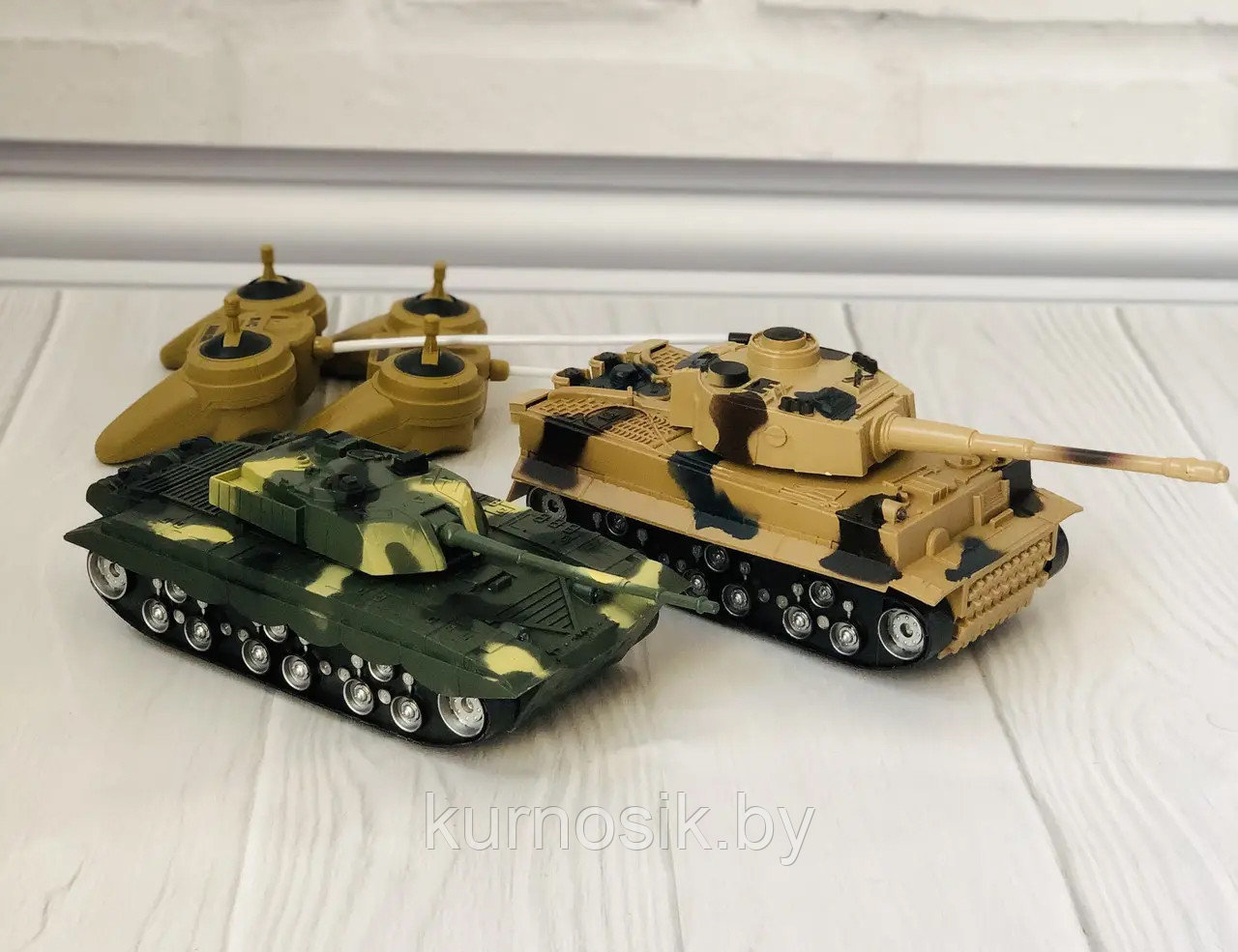 Радиоуправляемые танки "Танковый бой" Тигр и Type 99, 369-22 - фото 4 - id-p218661442