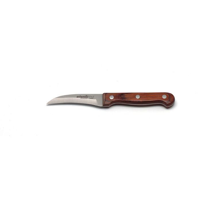 Нож разделочный Atlantis, цвет коричневый, 7 см - фото 1 - id-p218662183